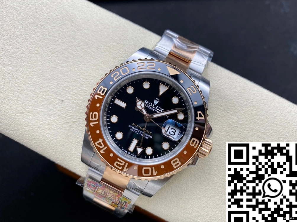 Factory M126711chnr-0002 II Gold Rose GMT Rolex Master Clean 0317